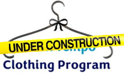 clothing program under construction